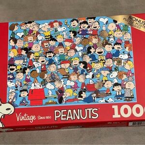 Peanuts 1000-Piece Puzzle - Colorful Cartoon Fun